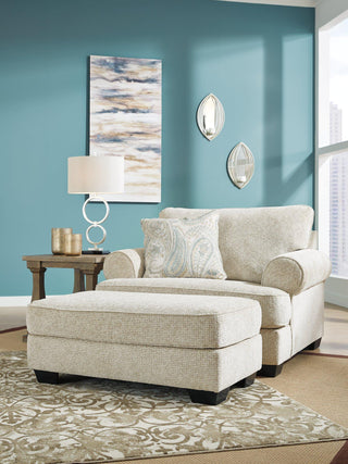 Monaghan Oversized Chair and Ottoman image