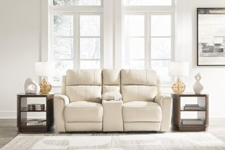 Dahlmoore Power Reclining Loveseat with Console image