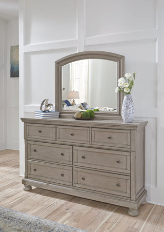 Lettner Dresser and Mirror image