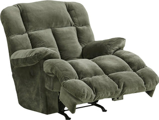 Catnapper Cloud 12 Power Chaise Lay Flat Recliner in Sage image