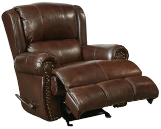 Catnapper Duncan Power Deluxe Lay Flat Recliner in Walnut image