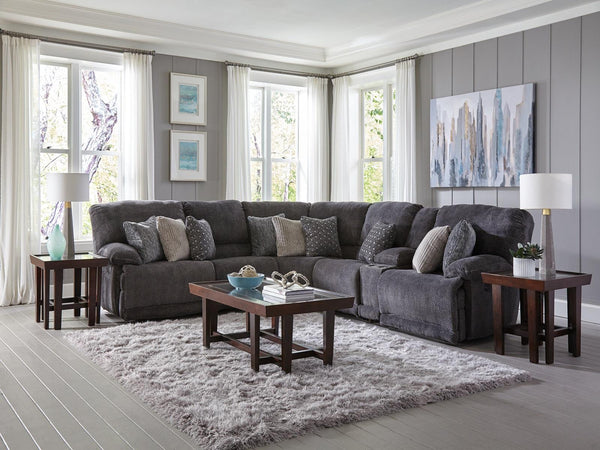 Catnapper Furniture Burbank Lay Flat Right Side Facing Recliner