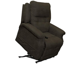 Catnapper Furniture Haywood Power Headrest Power Lift Lay Flat Recliner w/ Heat & Massage in Chocolate image