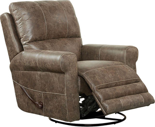 Catnapper Maddie Swivel Glider Recliner in Ash image