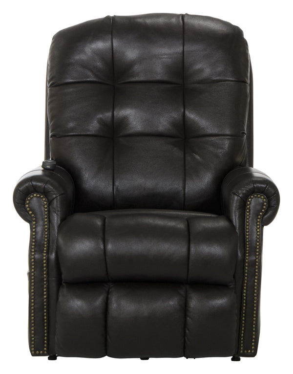 Madison Italian Leather Power Lift Lay Flat Recliner with Heat & Massage image