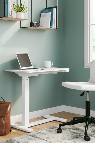 Lynxtyn Adjustable Height Home Office Side Desk image