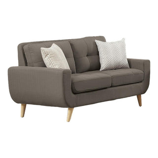 Homelegance Furniture Deryn Loveseat in Gray 8327GY-2 image