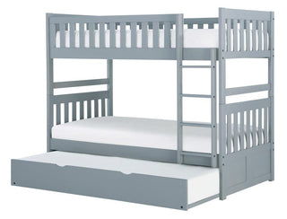 Homelegance Orion Twin/Twin Bunk Bed with Trundle in Gray B2063-1*R image