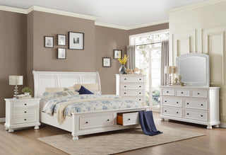 Homelegance Laurelin 5 Drawer Chest in White 1714W-9 image