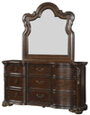 Homelegance Royal Highlands Mirror in Rich Cherry 1603-6