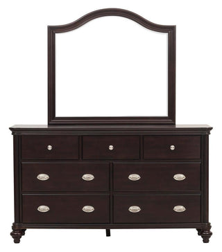 Homelegance Marston Mirror in Dark Cherry 2615DC-6 image