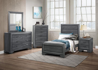 Homelegance Beechnut 5 Drawer Chest in Gray 1904GY-9 image