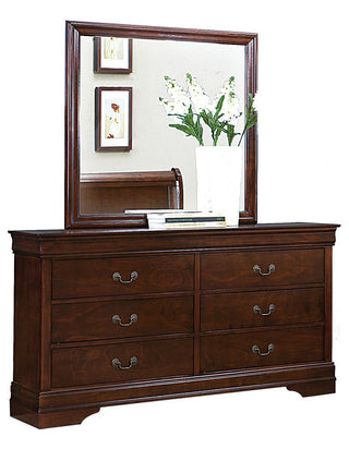 Homelegance Mayville 6 Drawer Dresser in Brown Cherry 2147-5 image