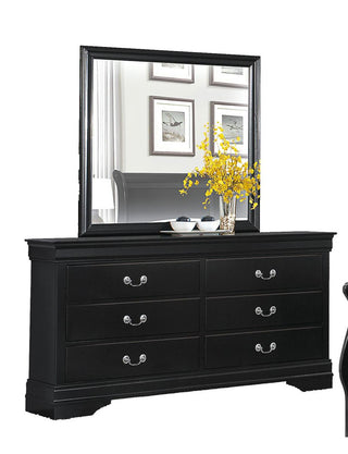 Homelegance Mayville 6 Drawer Dresser in Black 2147BK-5 image