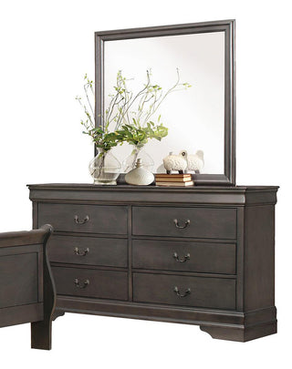 Homelegance Mayville 6 Drawer Dresser in Gray 2147SG-5 image