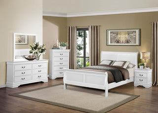 Homelegance Mayville 5 Drawer Chest in White 2147W-9 image