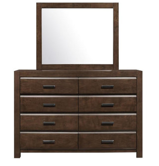 Homelegance Furniture Erwan 8 Drawer Dresser in Dark Walnut 1961-5 image