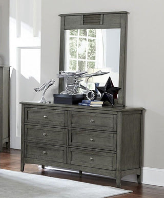 Homelegance Furniture Garcia 6 Drawer Dresser in Gray 2046-5 image