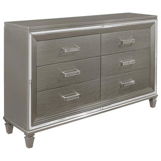 Homelegance Tamsin Dresser in Silver Grey Metallic 1616-5 image