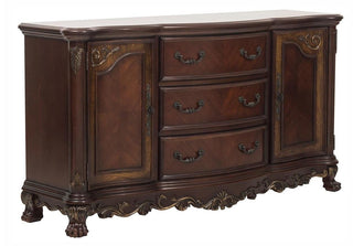 Homelegance Deryn Park Buffet/Server in Dark Cherry 2243-55 image