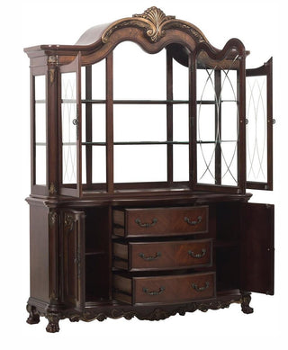 Homelegance Deryn Park Buffet and Hutch in Dark Cherry 2243-50* image