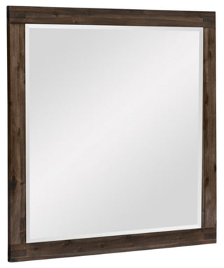 Homelegance Parnell Mirror in Rustic Cherry 1648-6 image