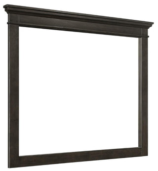 Homelegance Blaire Farm Mirror in Saddle Brown Wood 1675-6 image