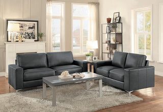 Homelegance Furniture Iniko Loveseat in Gray 8203GY-2 image