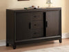 Homelegance Kavanaugh Server in Dark Brown 5409RF-40