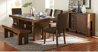 Homelegance Sedley Dining Table in Walnut 5415RF-78* image