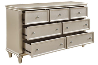 Homelegance Celandine 7 Drawer Dresser in Silver 1928-5 image