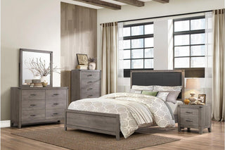 Homelegance Woodrow Queen Panel Bed in Gray 2042-1* image