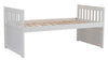 Homelegance Galen Twin/Twin Trundle Bed with Storage in White B2053PRW-1*