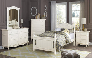 Homelegance Clementine Twin Bed in White B1799T-1* image