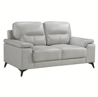 Homelegance Furniture Mischa Loveseat in Silver Gray 9514SVE-2 image