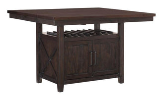 Homelegance Oxton Counter Height Table in Dark Cherry 5655-36* image