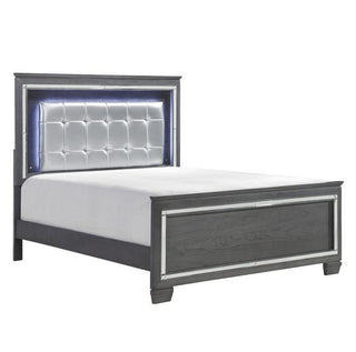 Homelegance Allura Full Panel Bed in Gray 1916FGY-1* image