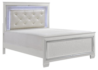 Homelegance Allura Full Panel Bed in White 1916FW-1* image