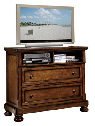 Homelegance Cumberland TV Chest in Brown Cherry 2159-11 image