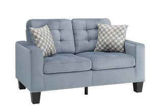 Homelegance Furniture Lantana Loveseat in Gray 9957GY-2 image