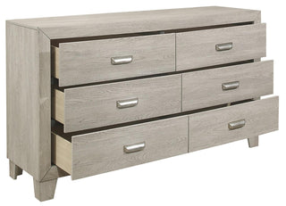 Homelegance Furniture Quinby 6 Drawer Dresser in Light Brown 1525-5 image