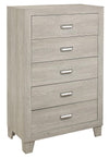 Quinby 5 Drawer Chest in Light Brown 1525-9