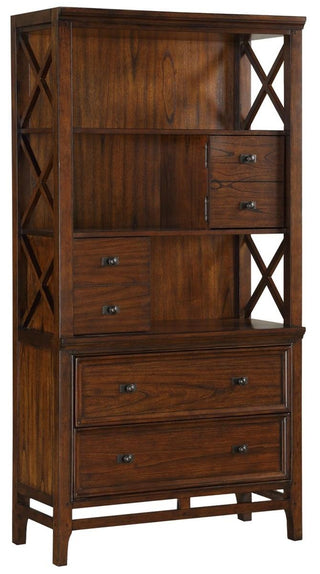 Frazier Bookcase in Brown Cherry 1649-18 image