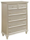 Celandine 6 Drawer Chest in Silver 1928-9
