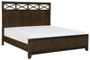 Griggs Queen Panel Bed in Dark Brown 1669-1*