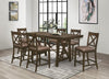Levittown Counter Height Chair in Brown (Set of 2) 5757-24