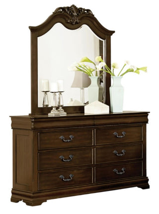Mont Belvieu Mirror in Dark Cherry 1869-6 image