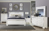 Allura King Panel Bed in White 1916KW-1EK*