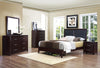 Edina 2 Drawer Nightstand in Espresso-Hinted Cherry 2145-4