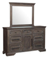 Taulon Mirror in Dark Oak 5438-6